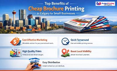 Affordable Brochure Printing in Calgary: Key Benefits for Small Businesses
